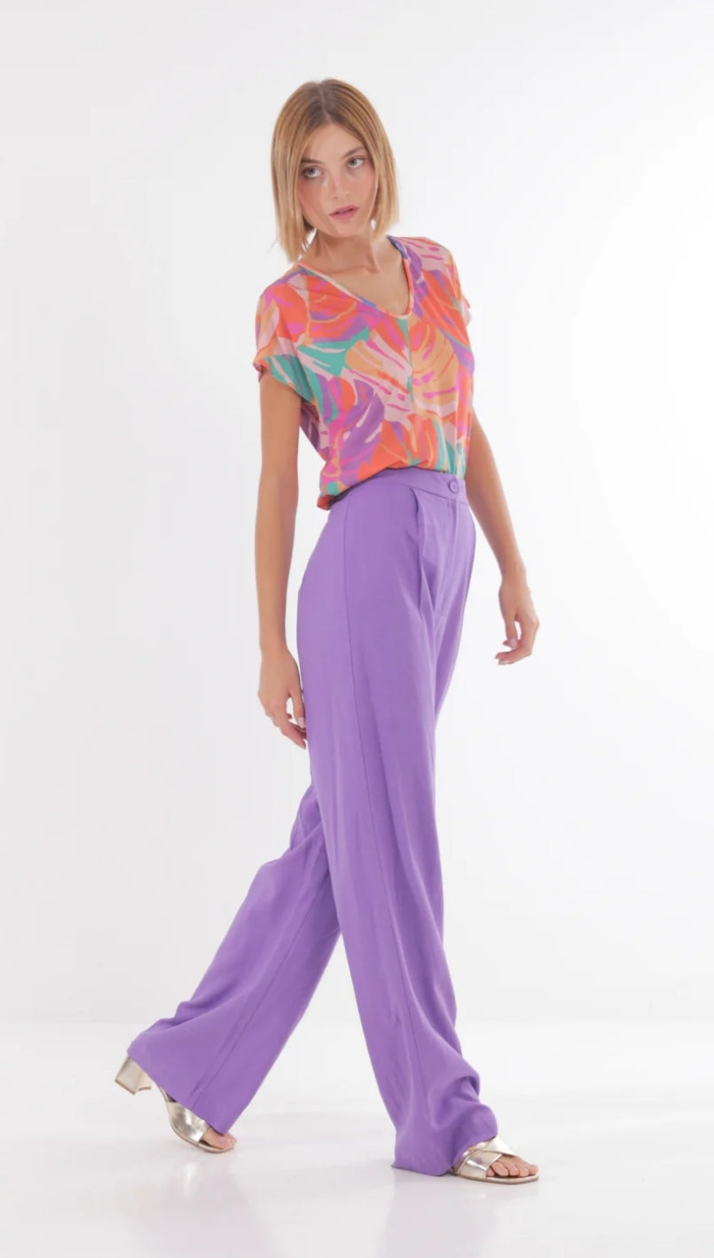 Pantalón lila