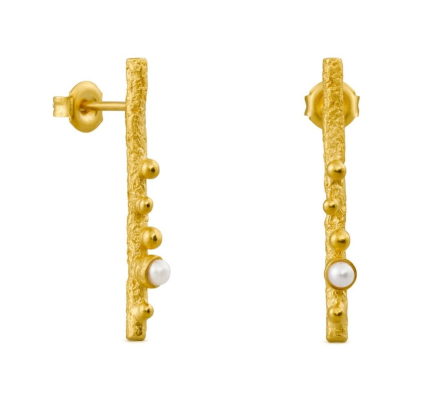 Pendientes dorado GUSPIRA
