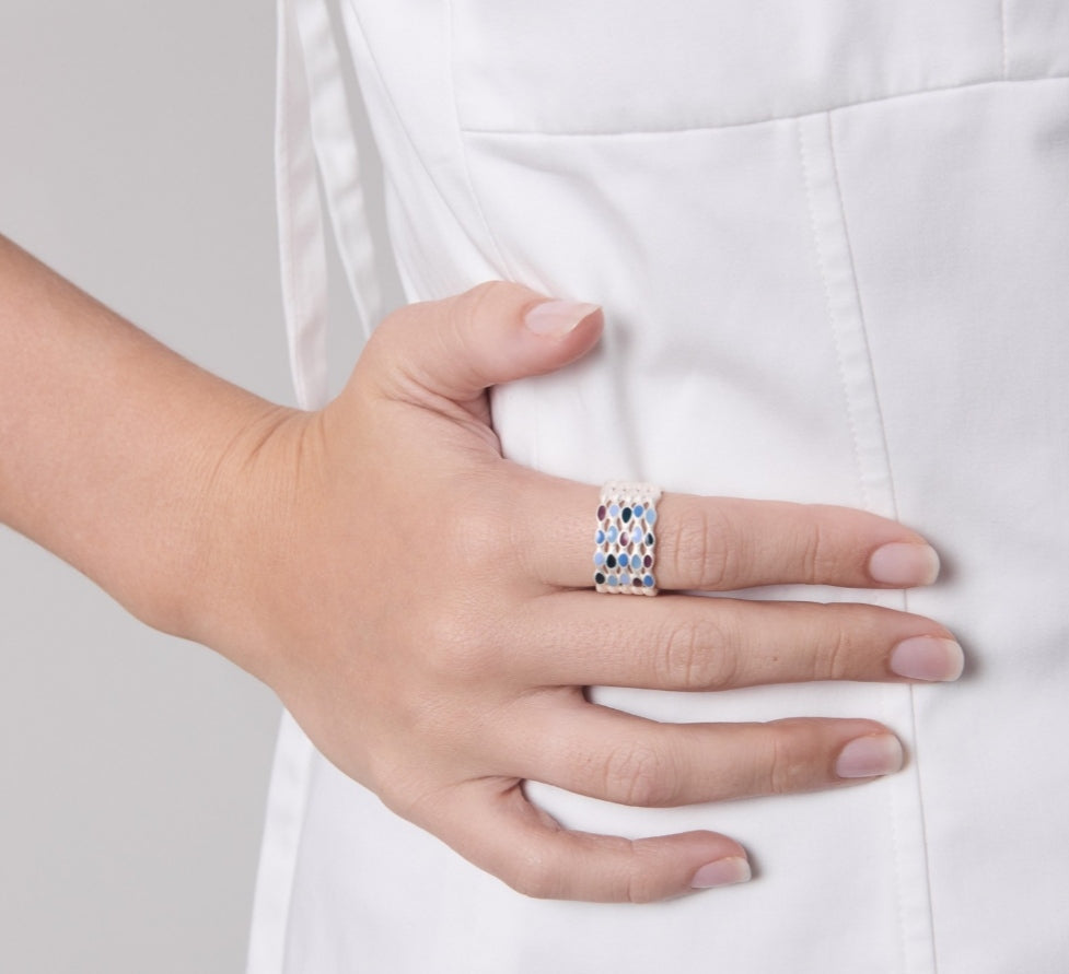Anillo de plata Aube