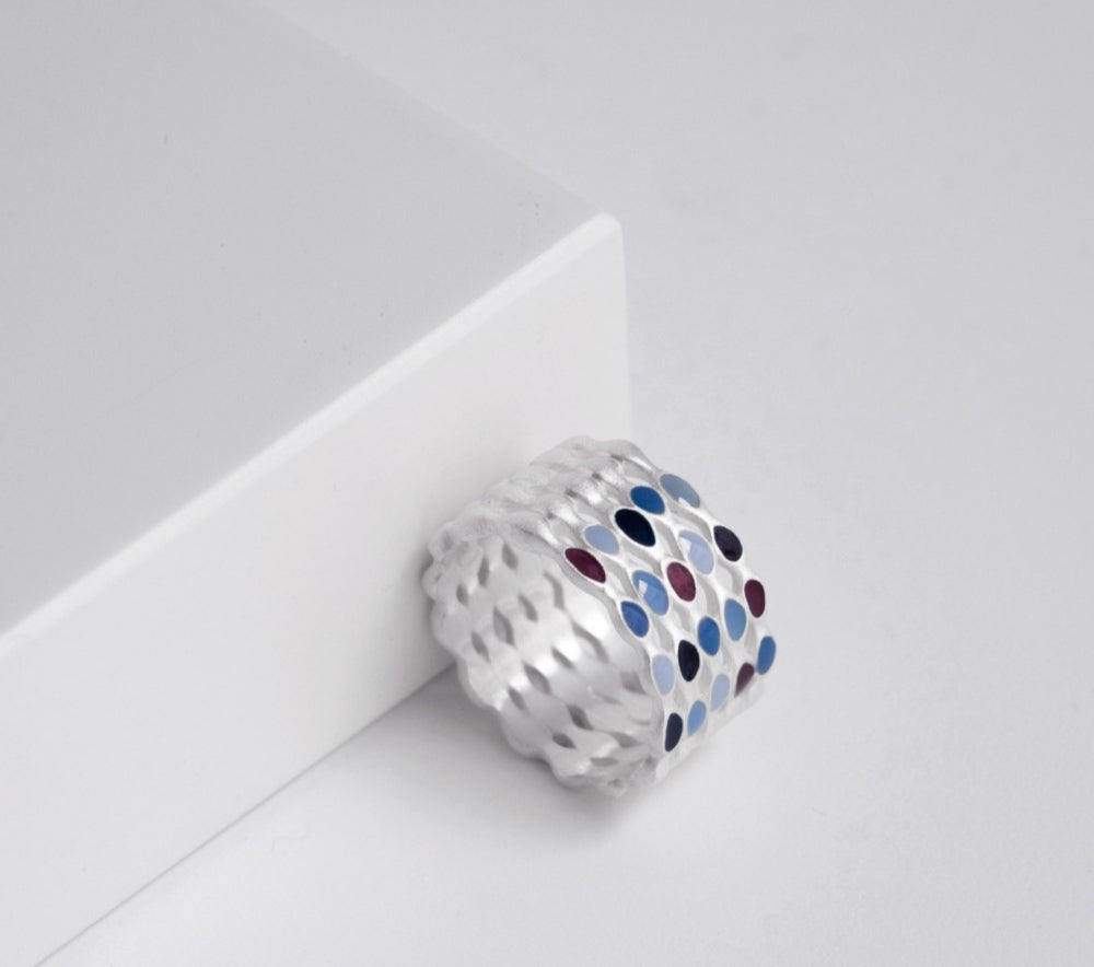Anillo de plata Aube
