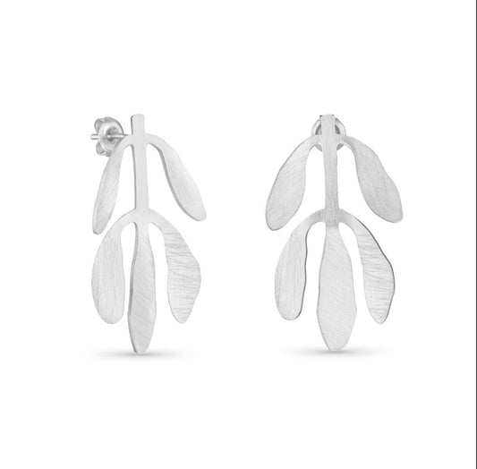 Pendientes medianos de plata Silvela/ PRÓXIMAMENTE