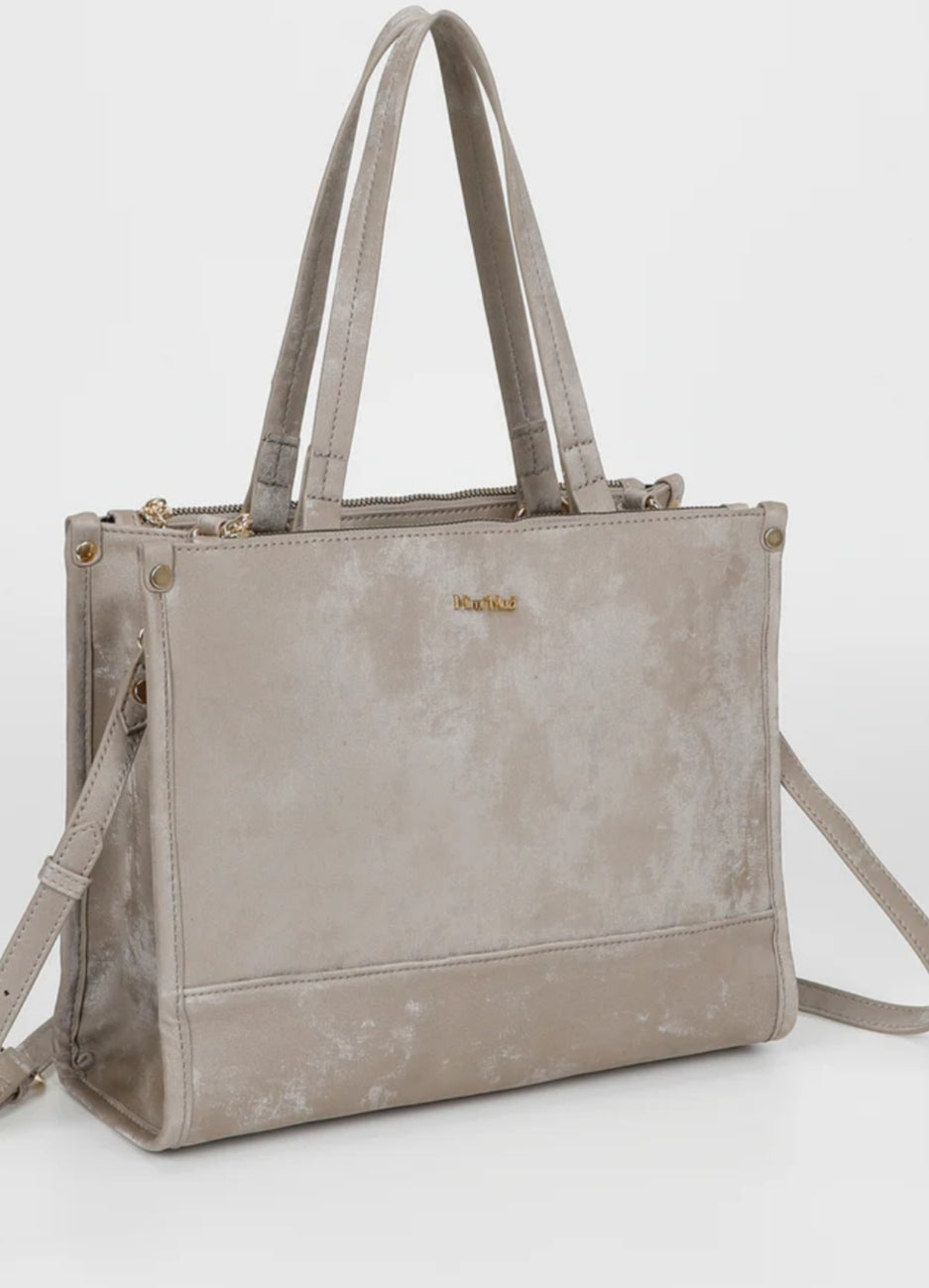 Bolso shopper piedra