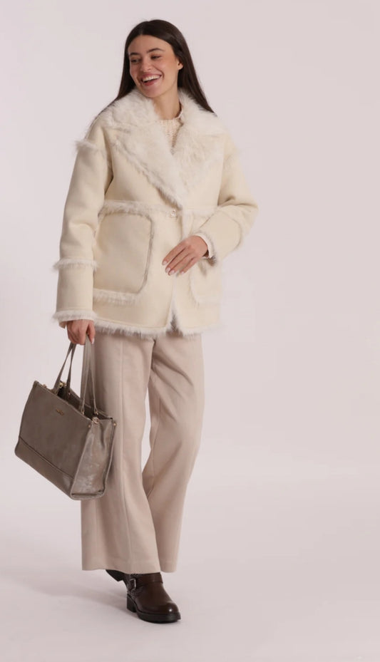 Bolso shopper piedra