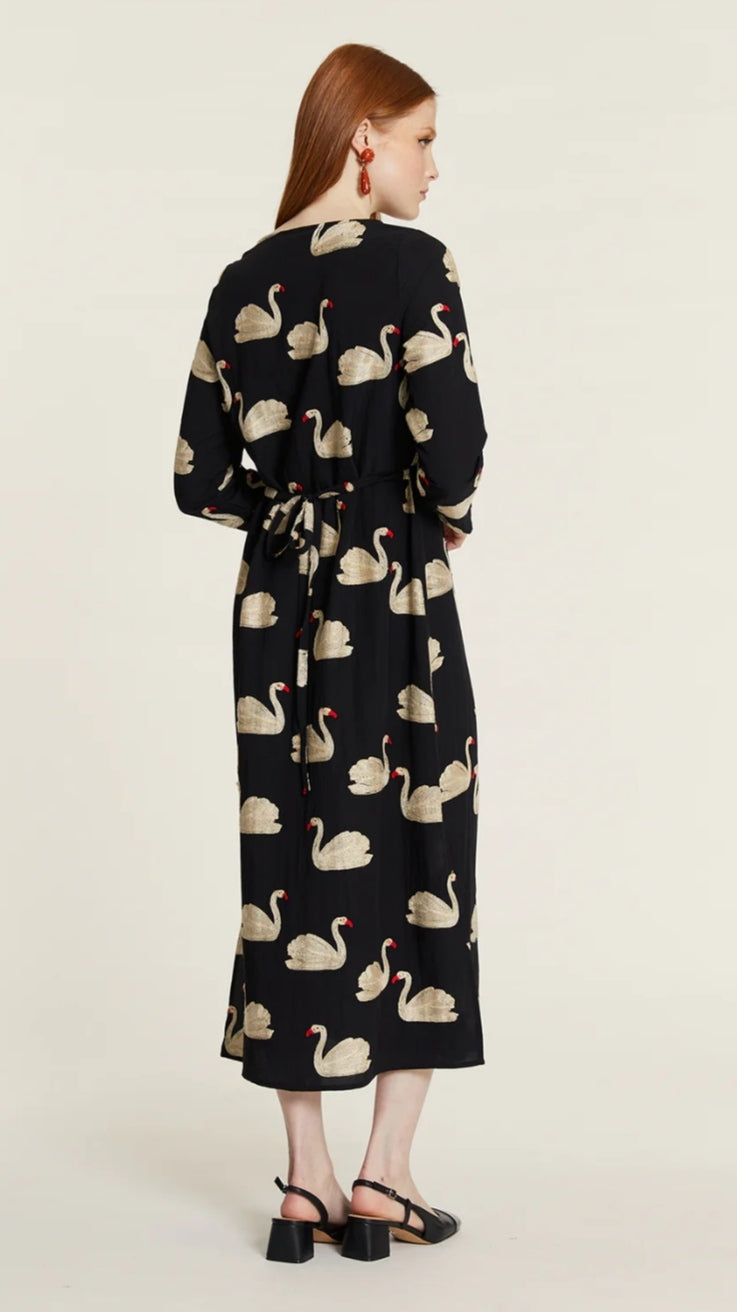 Maxivestido Cisnes