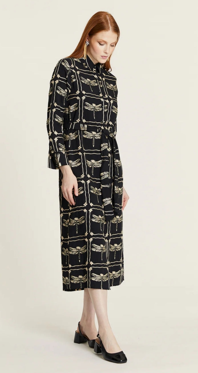 Vestido bordado Libélulas