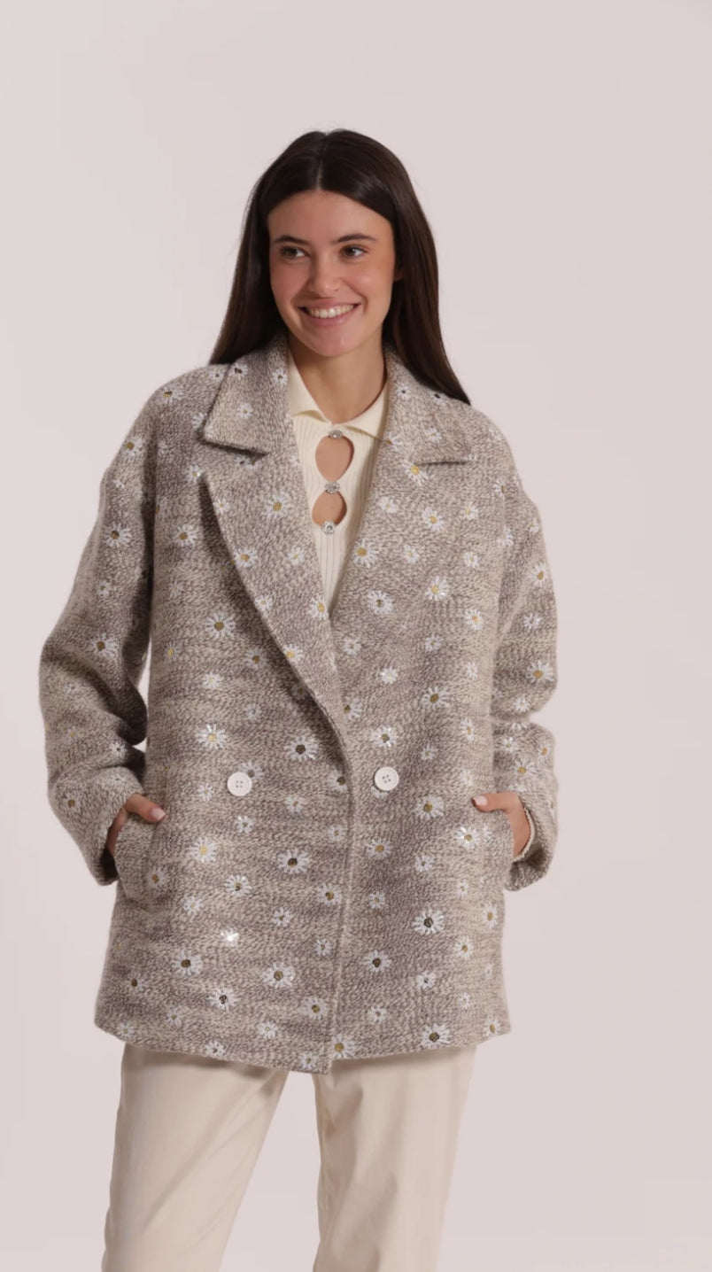 Chaqueta margaritas