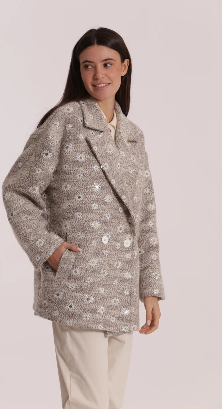 Chaqueta margaritas