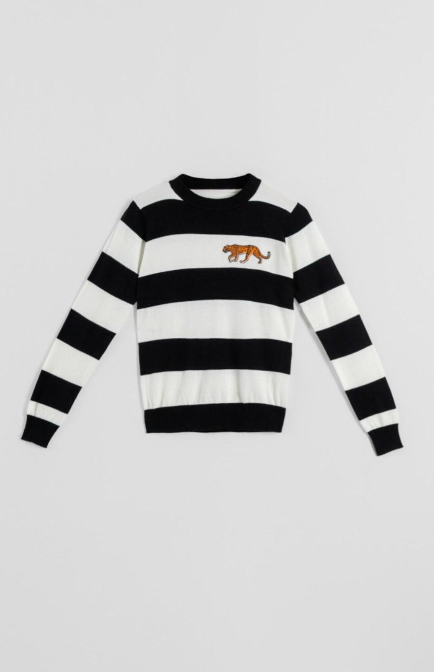 Jersey blanco/ negro