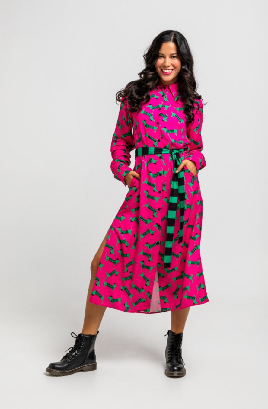 Vestido Más rara que un perro verde