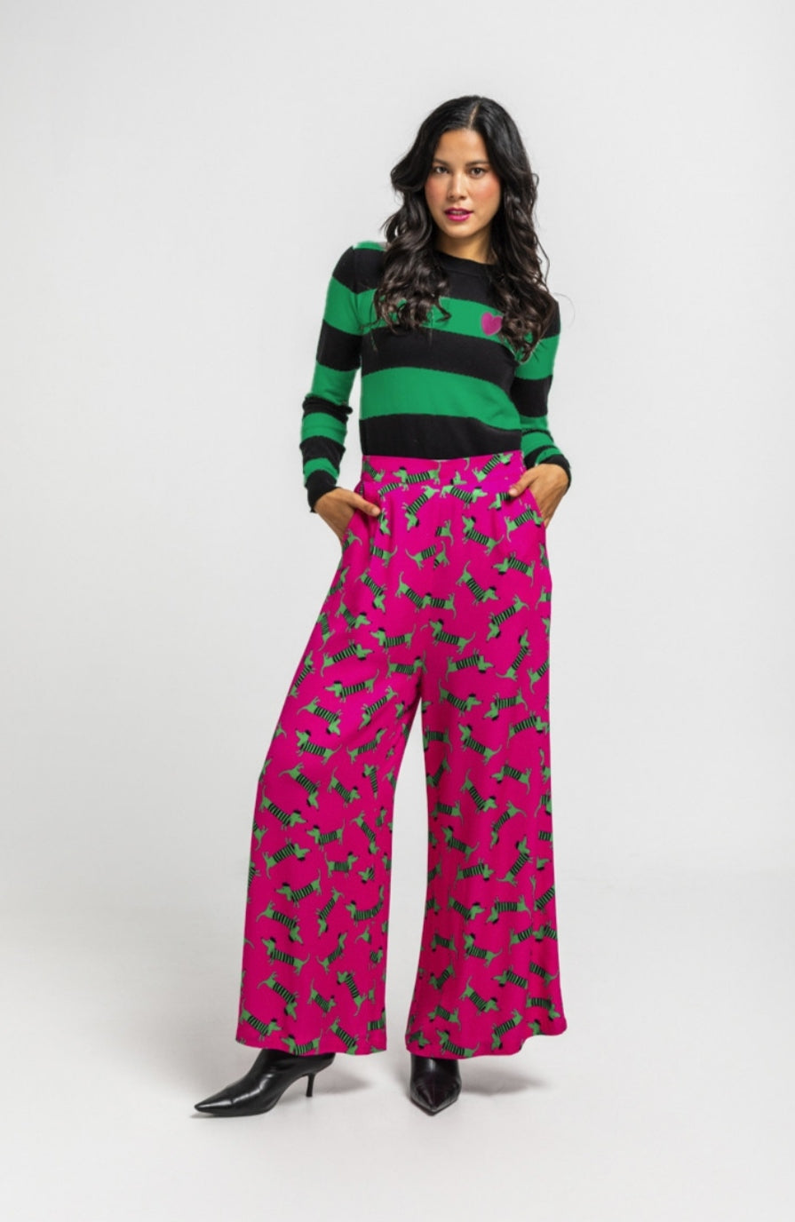 Pantalón Más rara que un perro verde