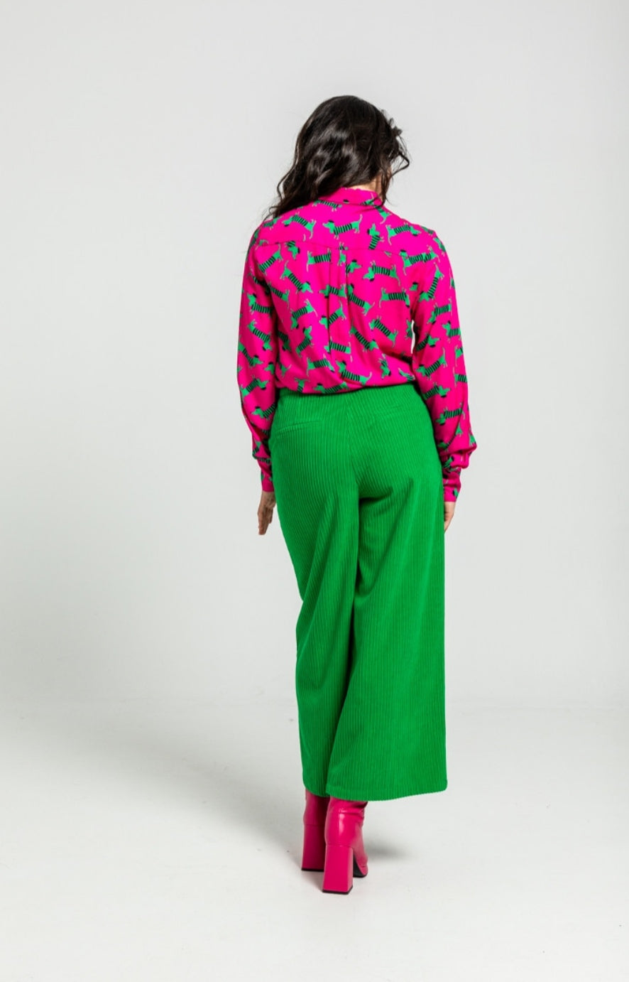 Pantalón pantalón verde