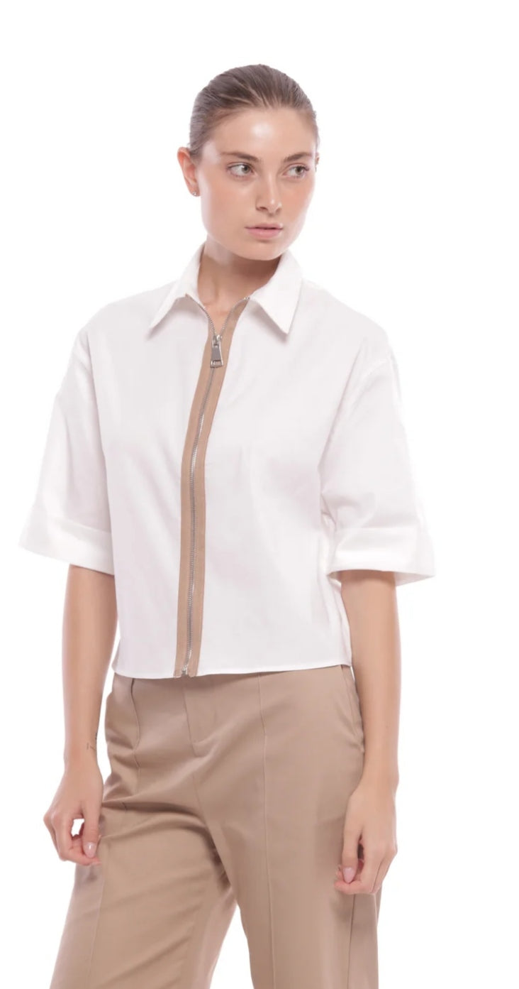 Camisa cremallera