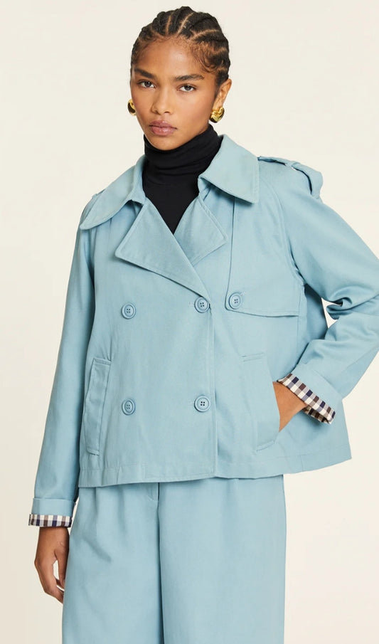 Chaqueta corta azul