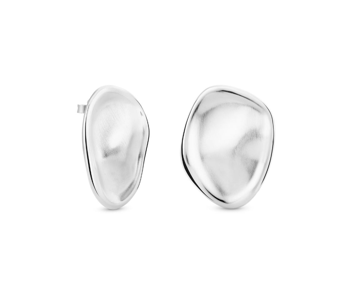 Pendientes Grandes Plata Cala