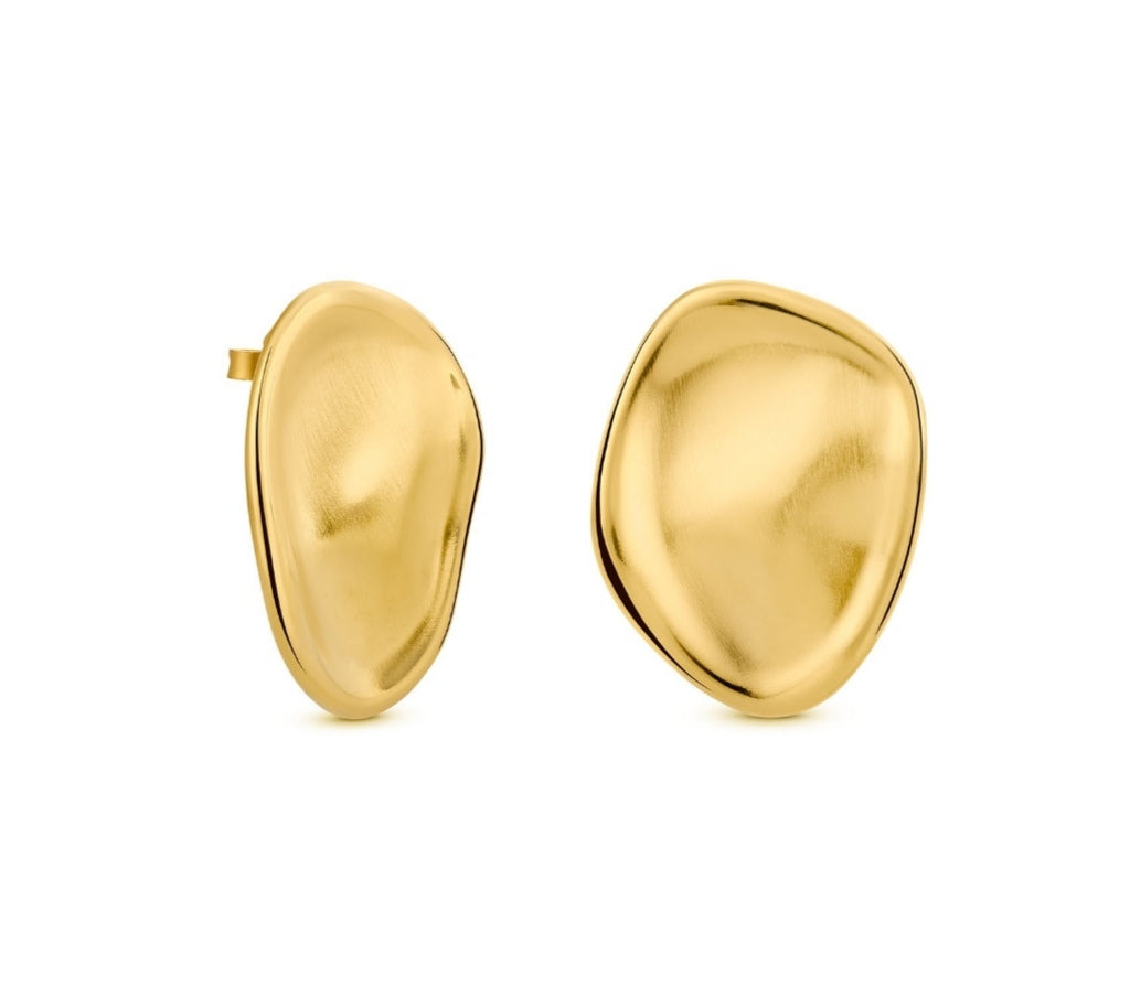Pendientes Grandes Dorados Cala