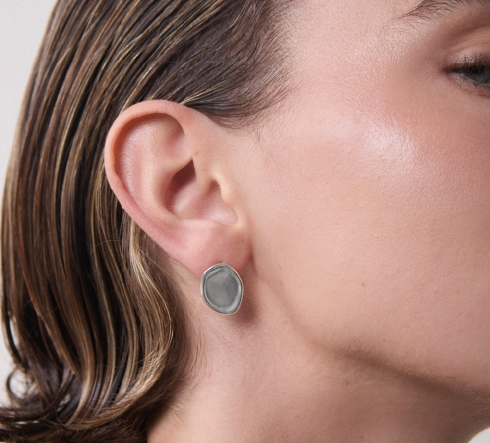 Pendientes Pequeños Plata Cala