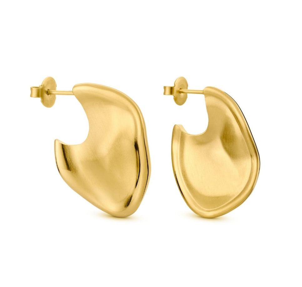 Pendientes Dorados Cala