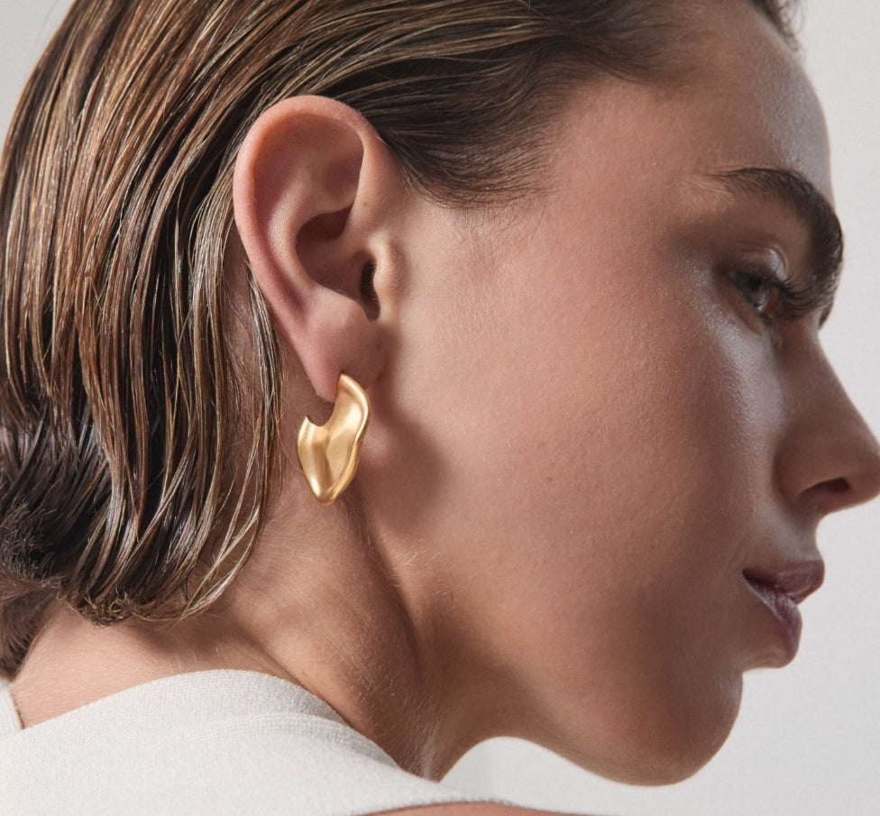 Pendientes Dorados Cala