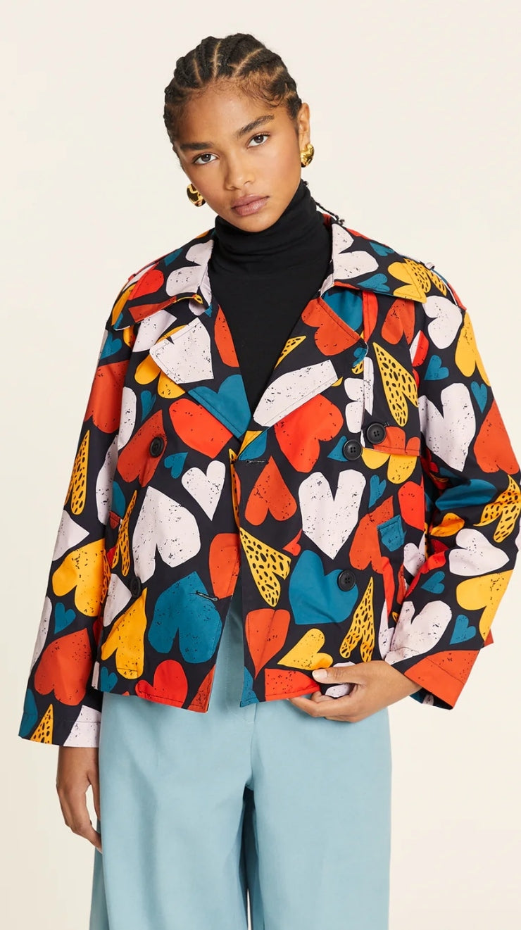 Chaqueta Corta Corazones