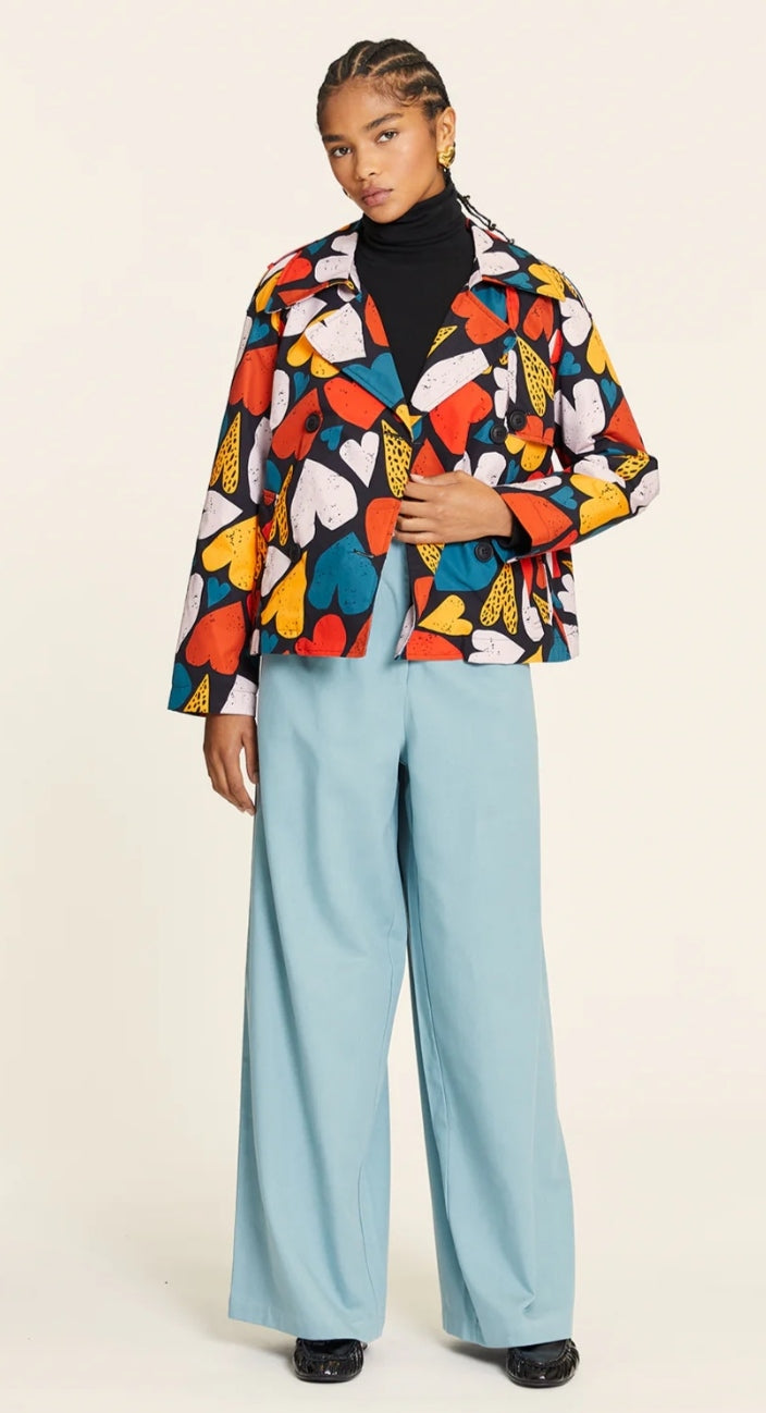 Chaqueta Corta Corazones