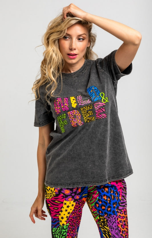 Camiseta Wild & free