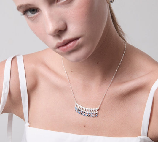 Collar de plata Aube