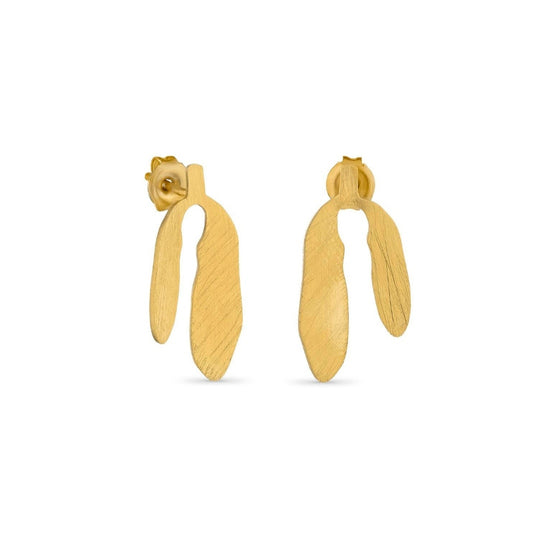 Pendientes pequeños dorados Silvela