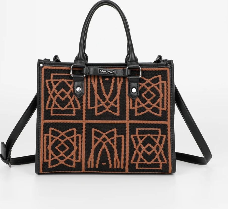 Bolso tote mediano negro