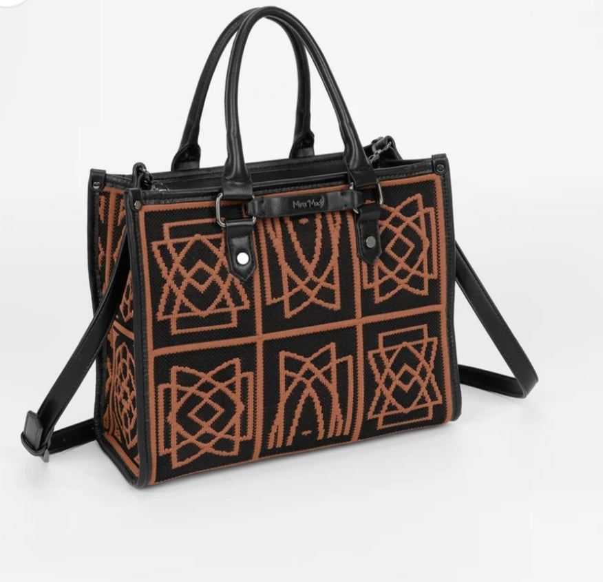 Bolso tote mediano negro