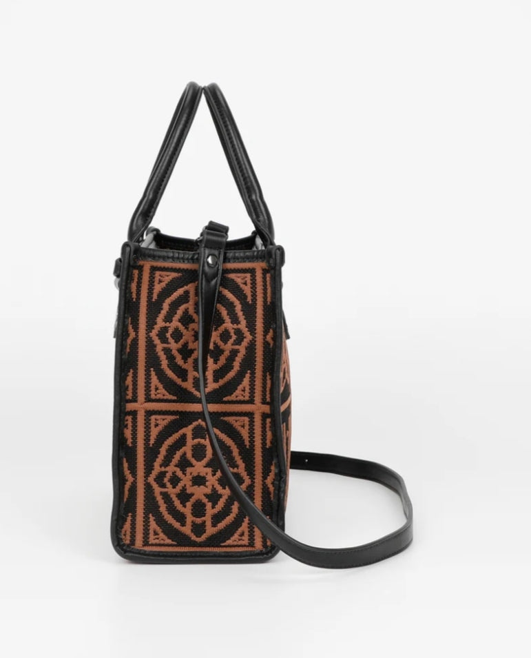 Bolso tote mediano negro