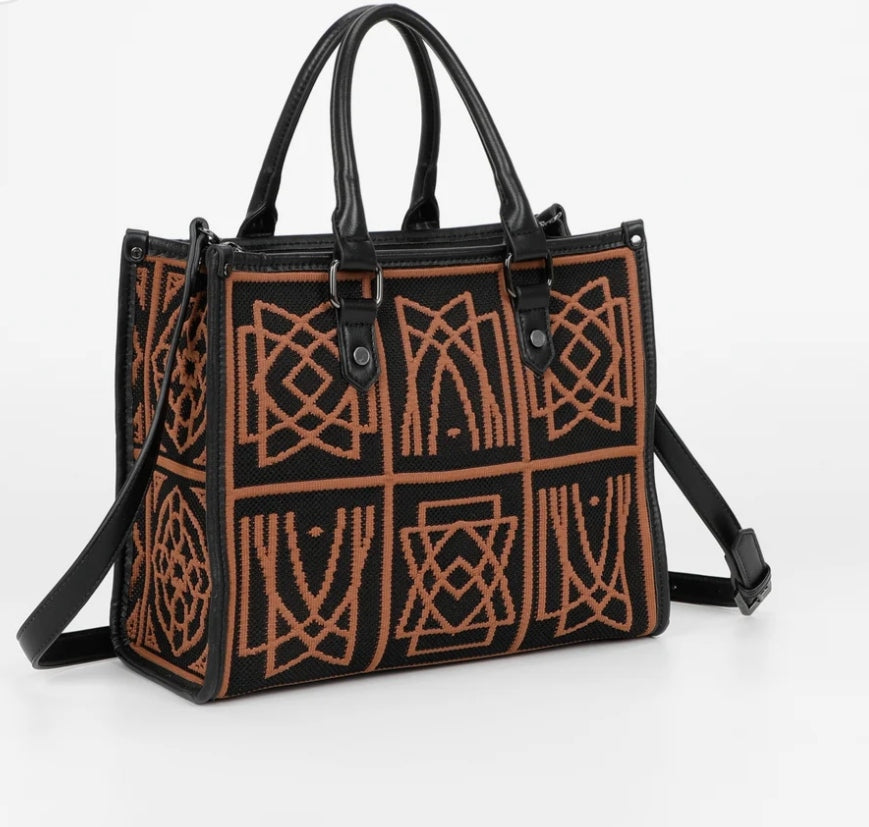 Bolso tote mediano negro