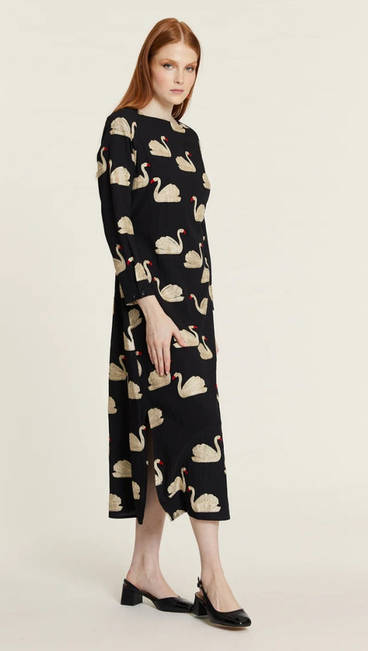 Maxivestido Cisnes