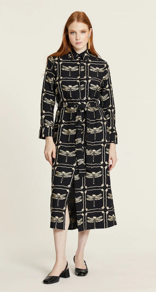 Vestido bordado Libélulas