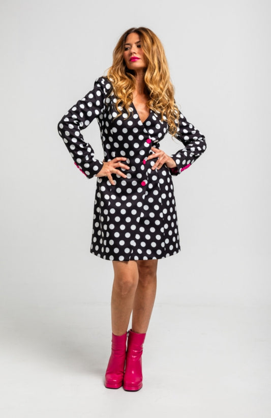 Vestido lunares
