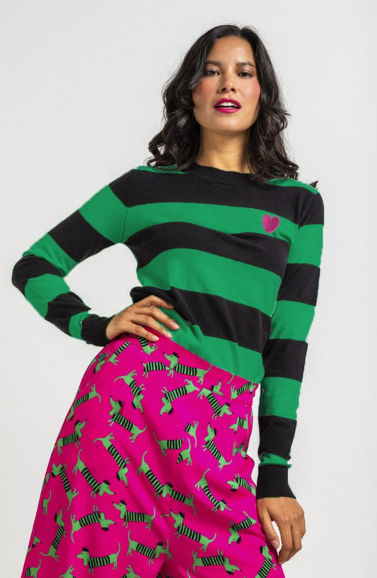 Jersey verde/negro