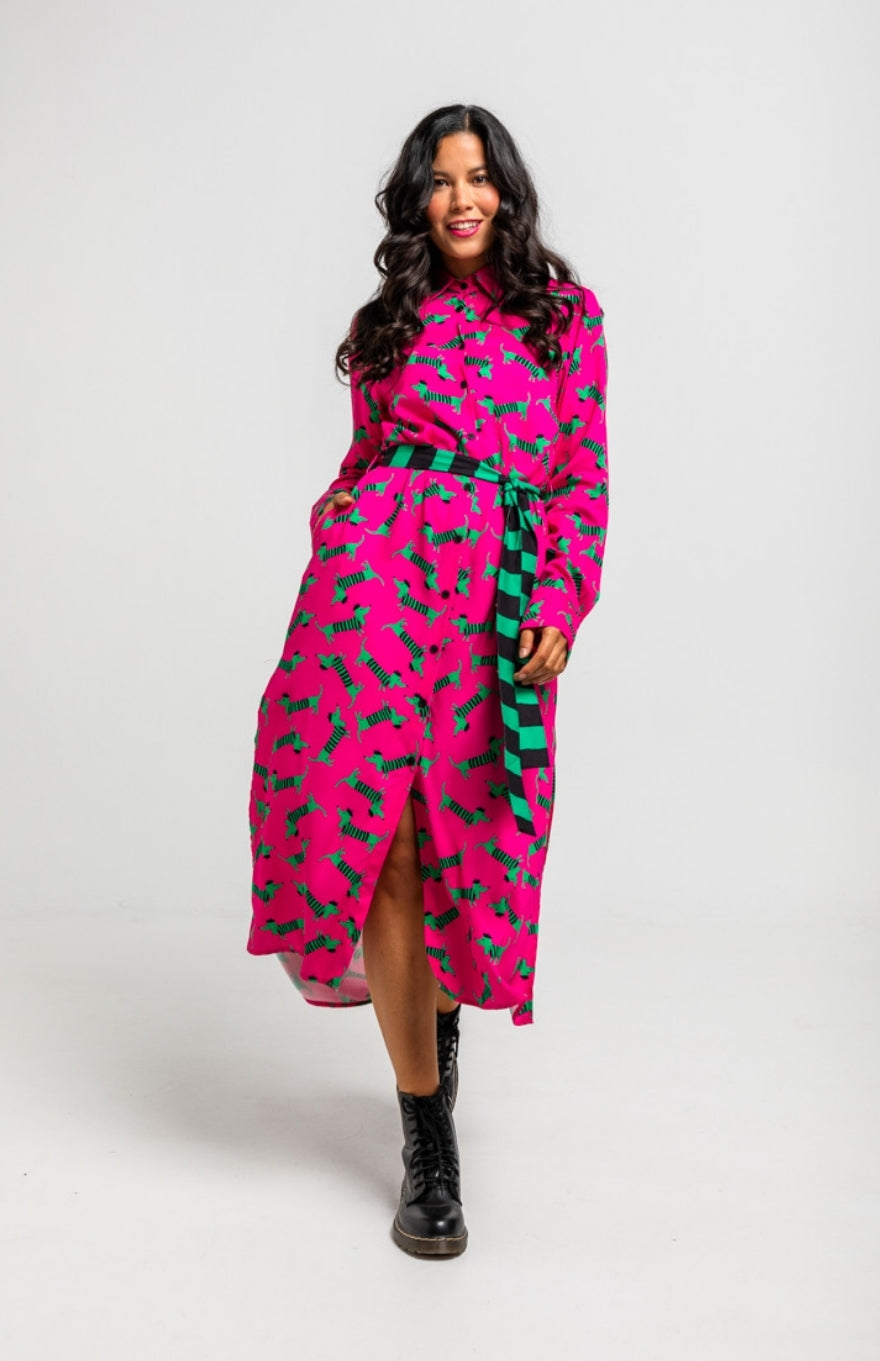 Vestido Más rara que un perro verde