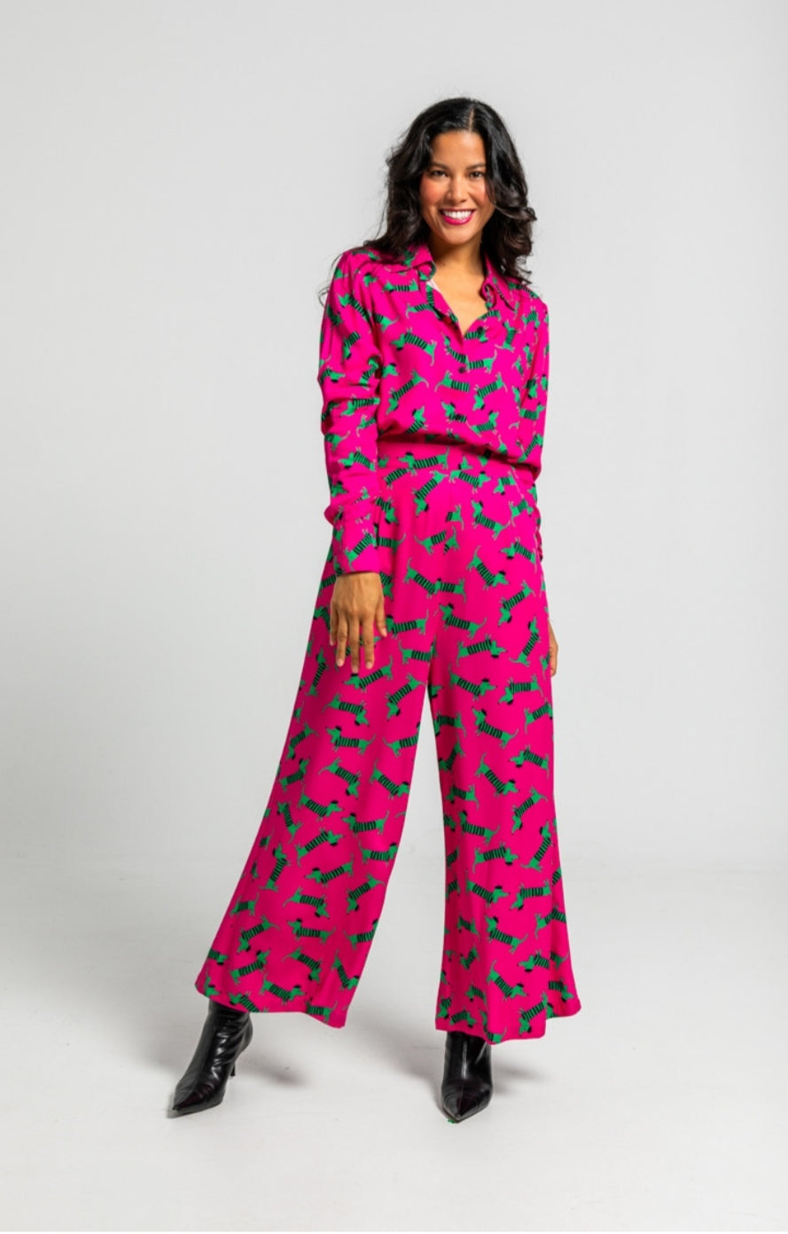 Pantalón Más rara que un perro verde