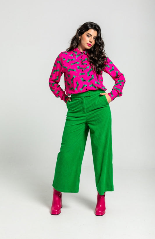 Pantalón pantalón verde