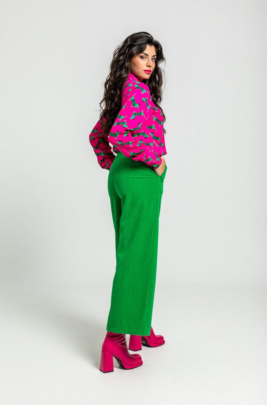 Pantalón pantalón verde