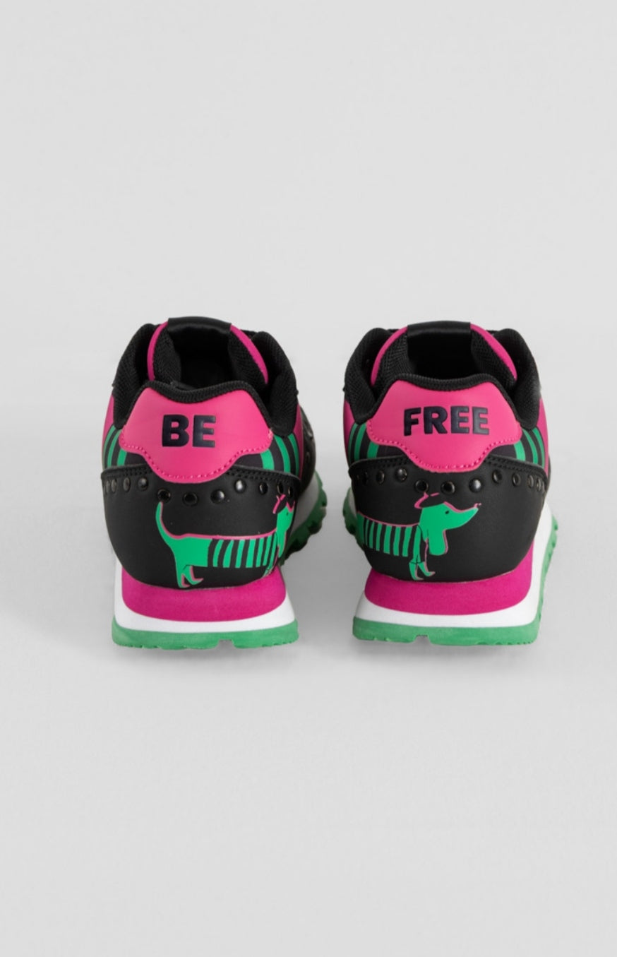 Zapatillas Estampadas Más rara que un perro verde