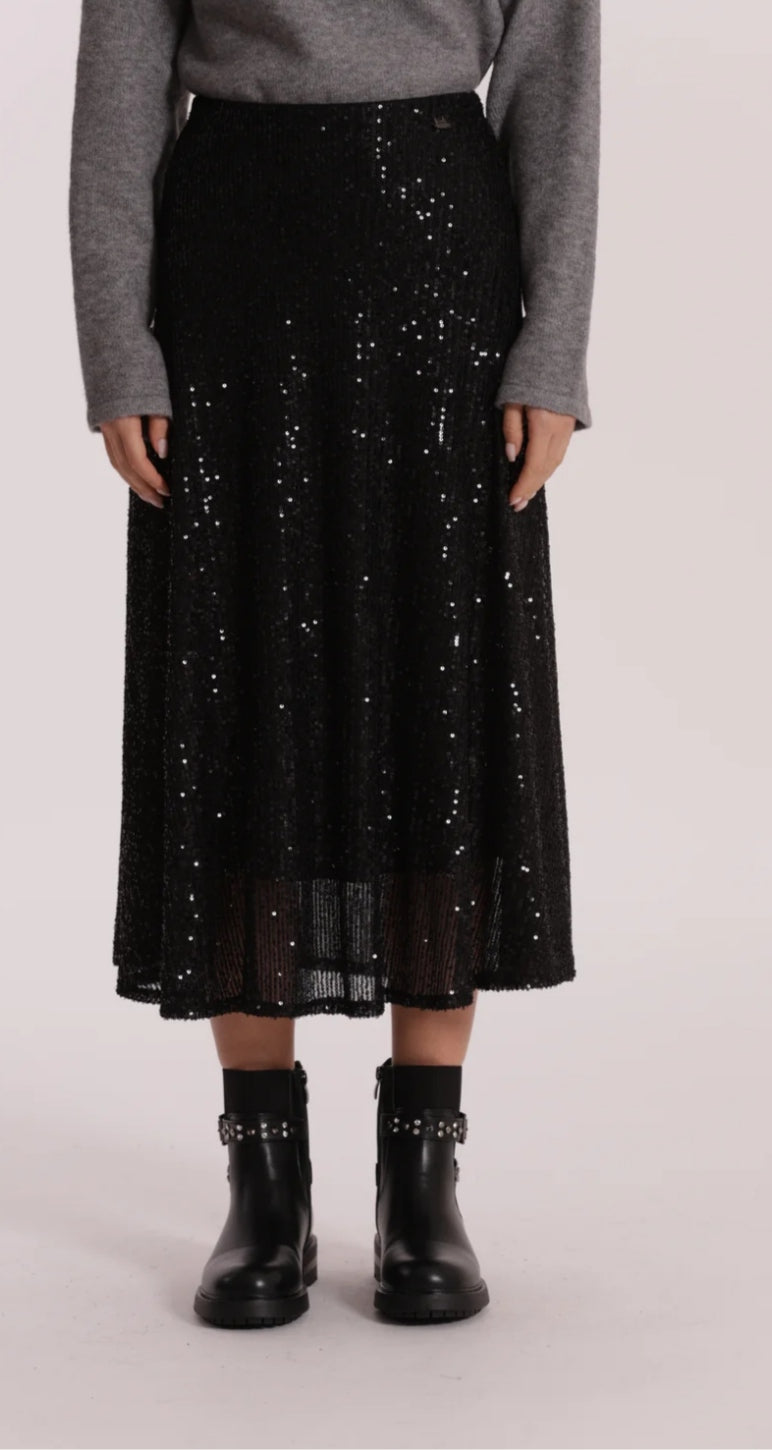 Falda lentejuelas