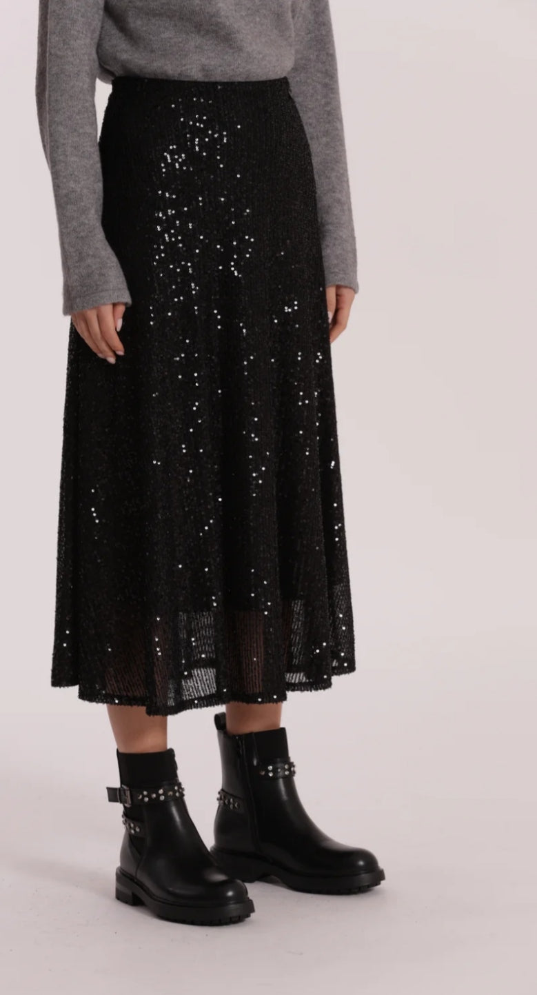 Falda lentejuelas