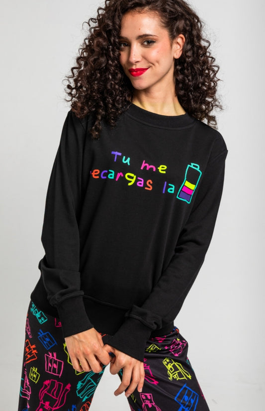 Sudadera Garabatos Robot