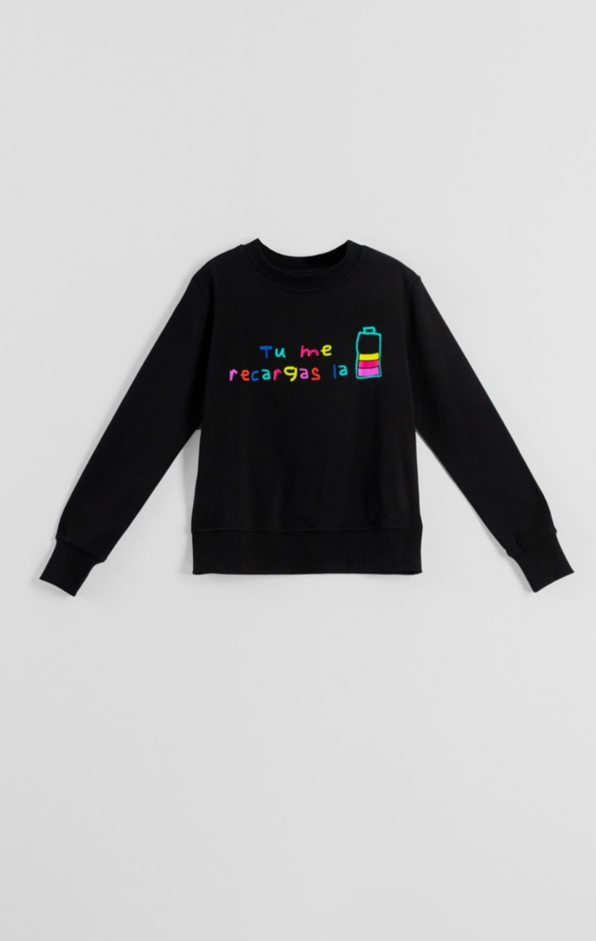 Sudadera Garabatos Robot