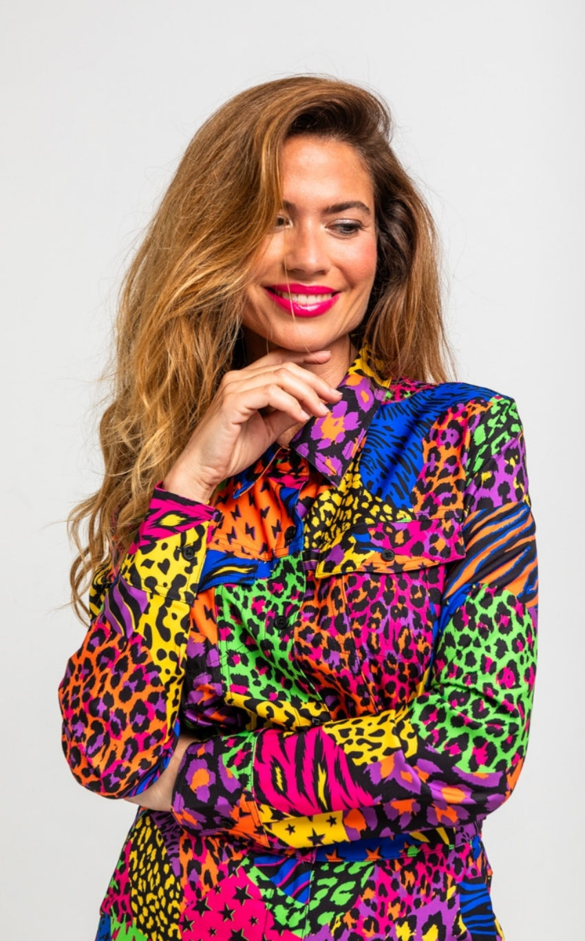 Mono leopardo colores