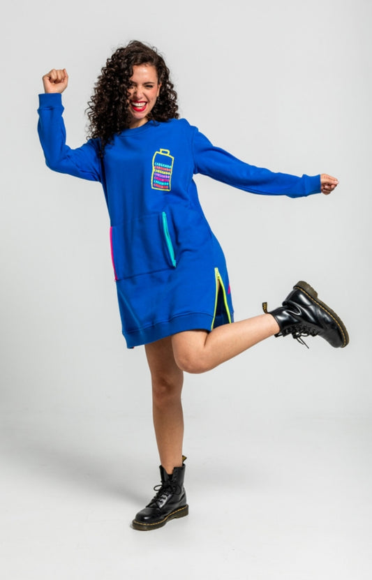 Vestido sudadera