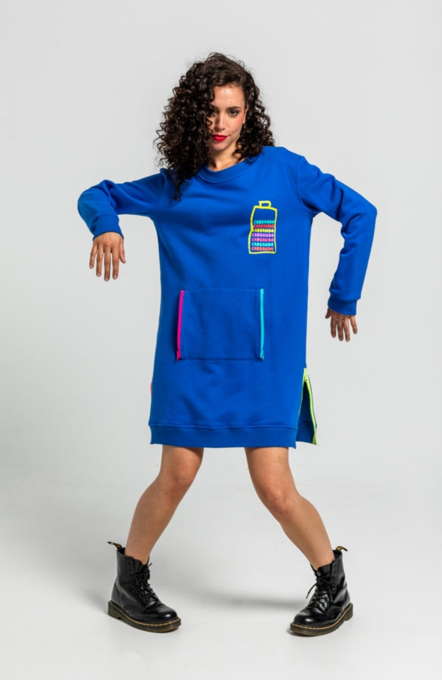 Vestido sudadera