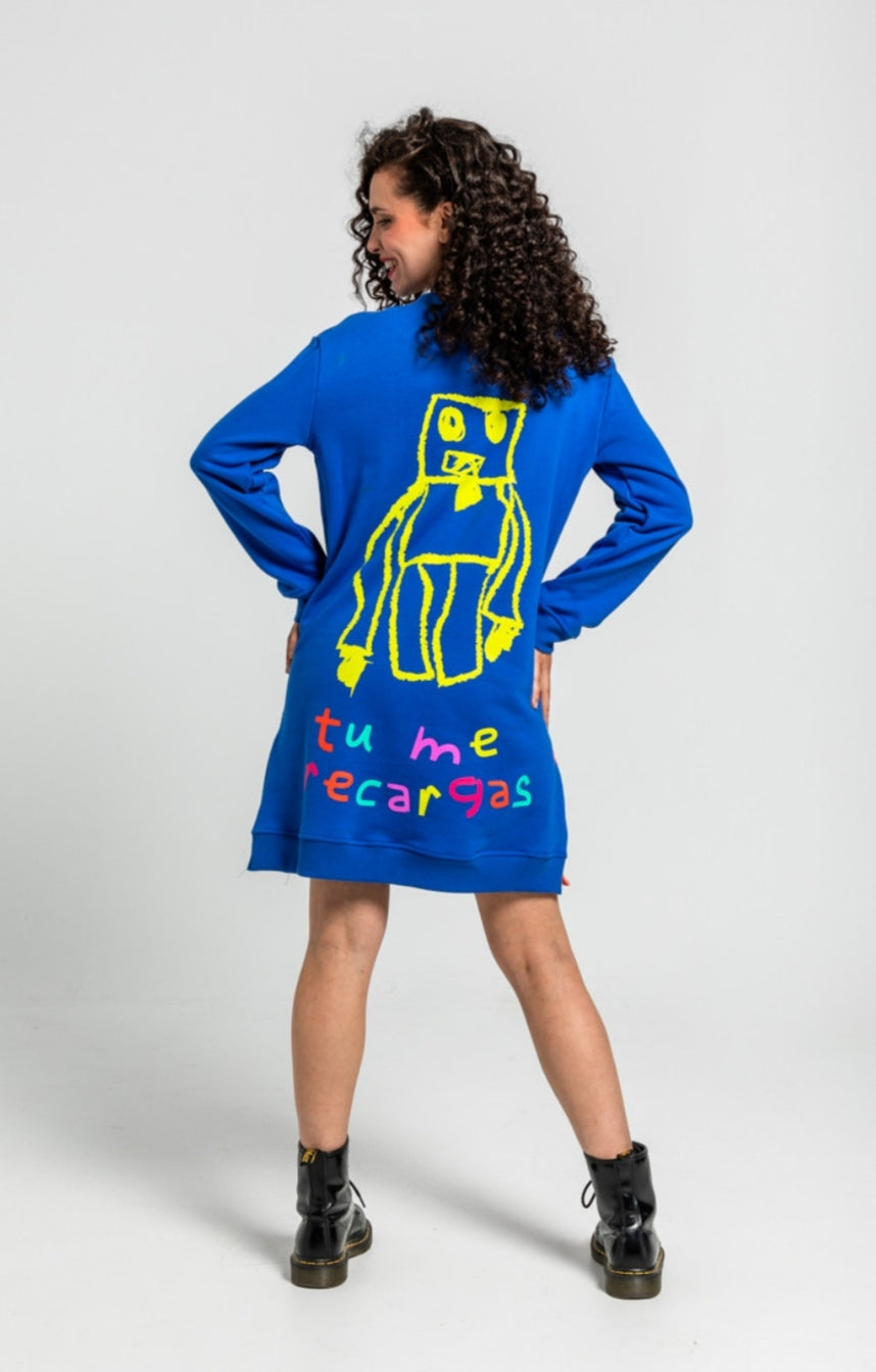 Vestido sudadera