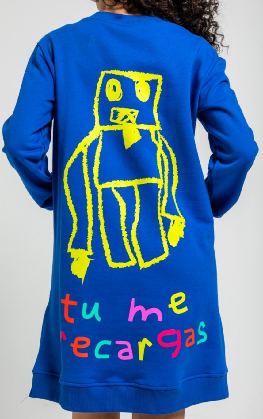Vestido sudadera