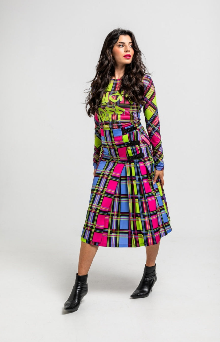 Falda Plisada I'm the Queen